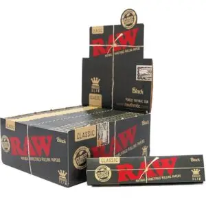 Raw black classic king size slim