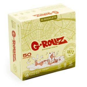 G-Rollz Organic Hemp King Size Box 50